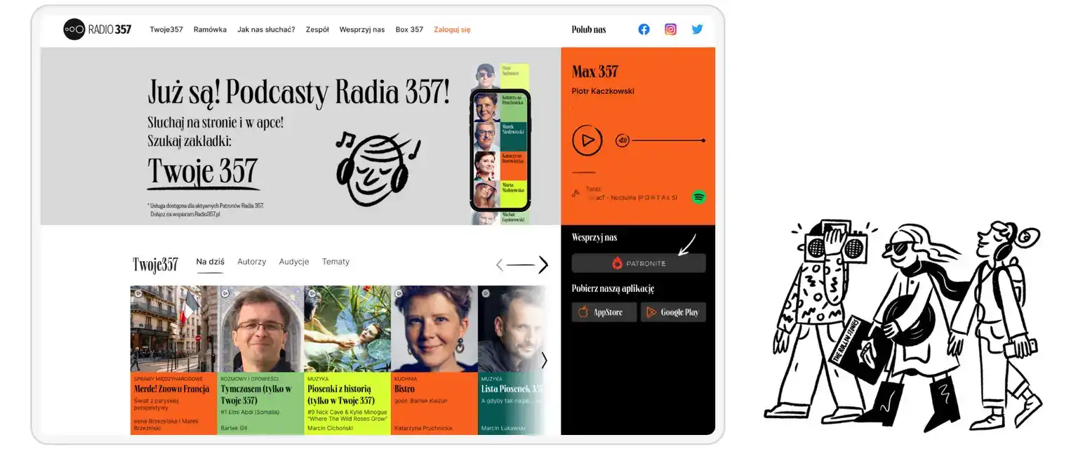 Radio Web App